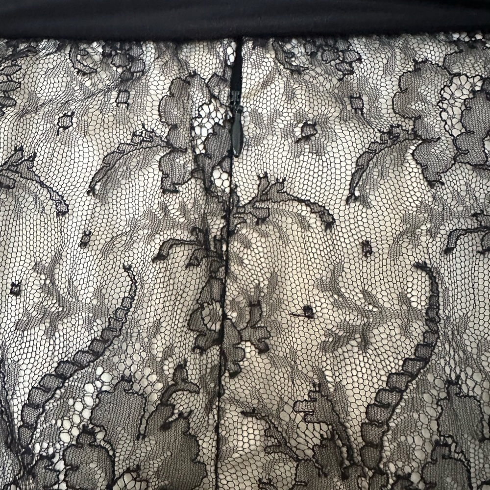 Wolford Black Lace Pencil Skirt with shapewear - Picture 3 of 5